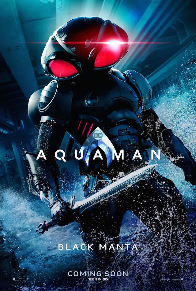 Yahya Abdul-Mateen II as Black Manta in 'Aquaman'