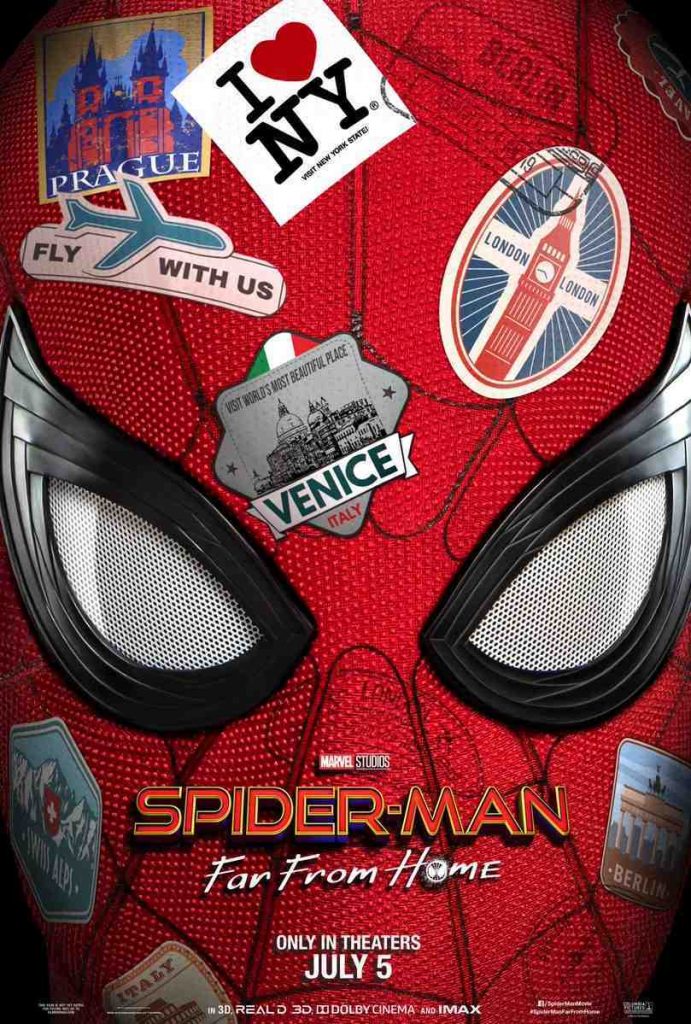 Spider-Man Far From Home poster