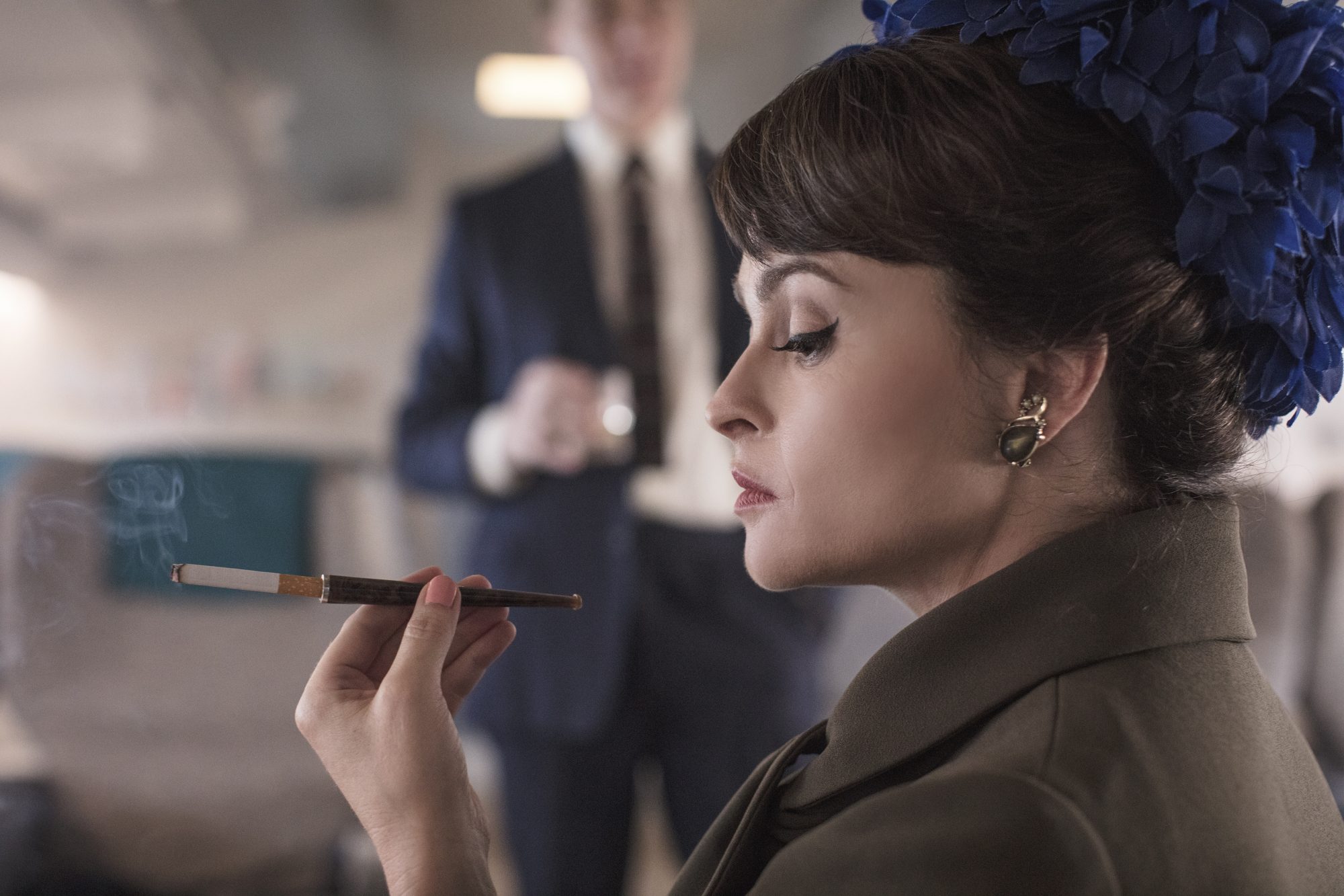 Helena Bonham Carter as Princess Margaret in The Crown