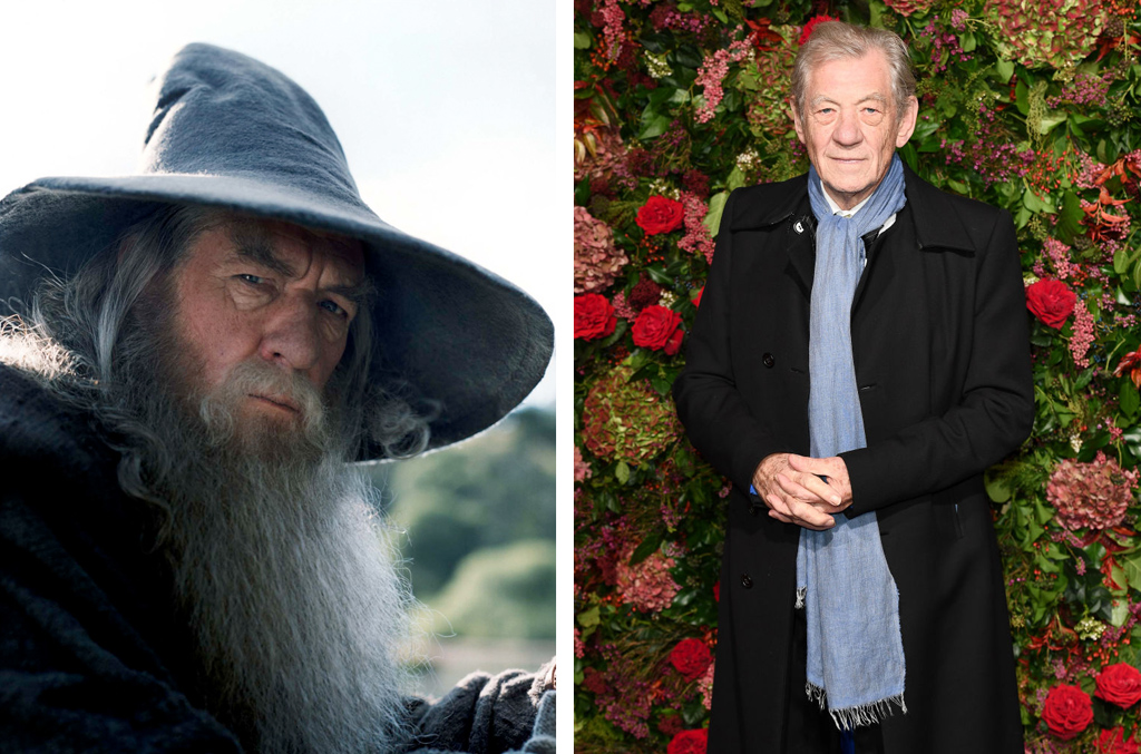 Lord of the Rings cast then and now