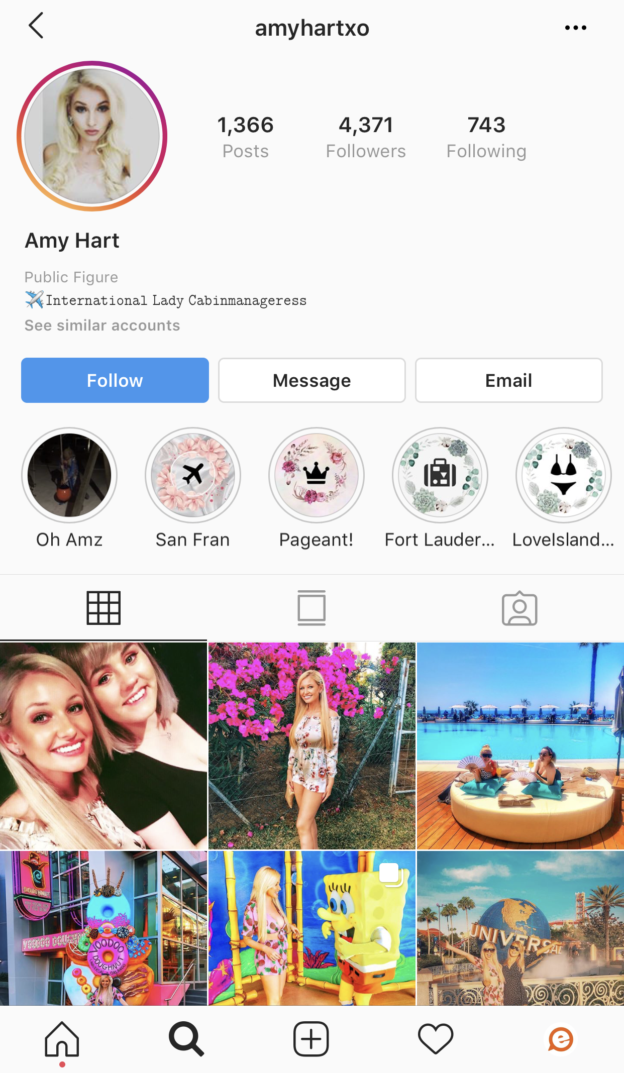 Amy Love Island 2019 Instagram