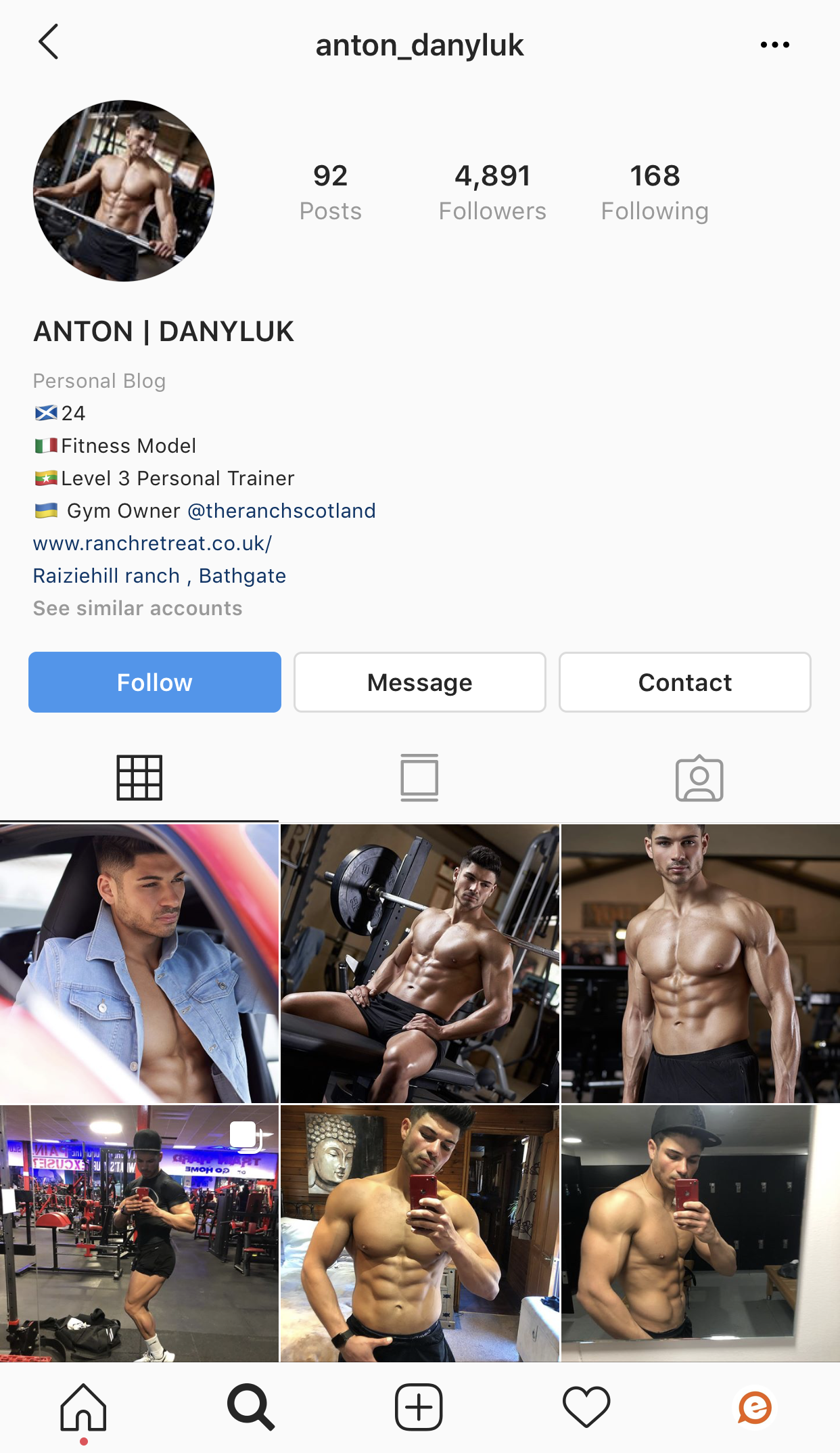 Anton Love Island 2019 Instagram