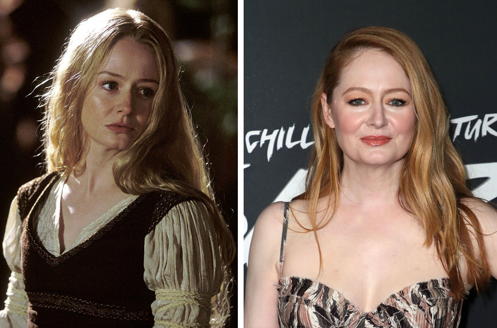 Lord of the Rings cast then and now