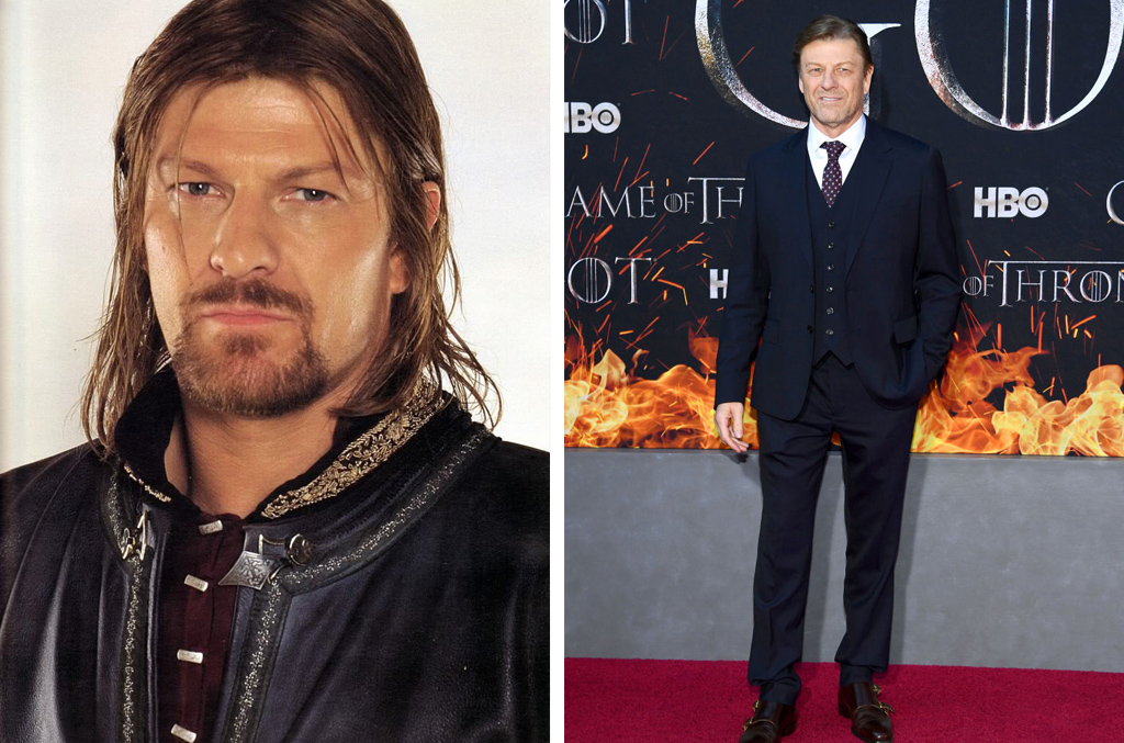 Lord of the Rings cast then and now