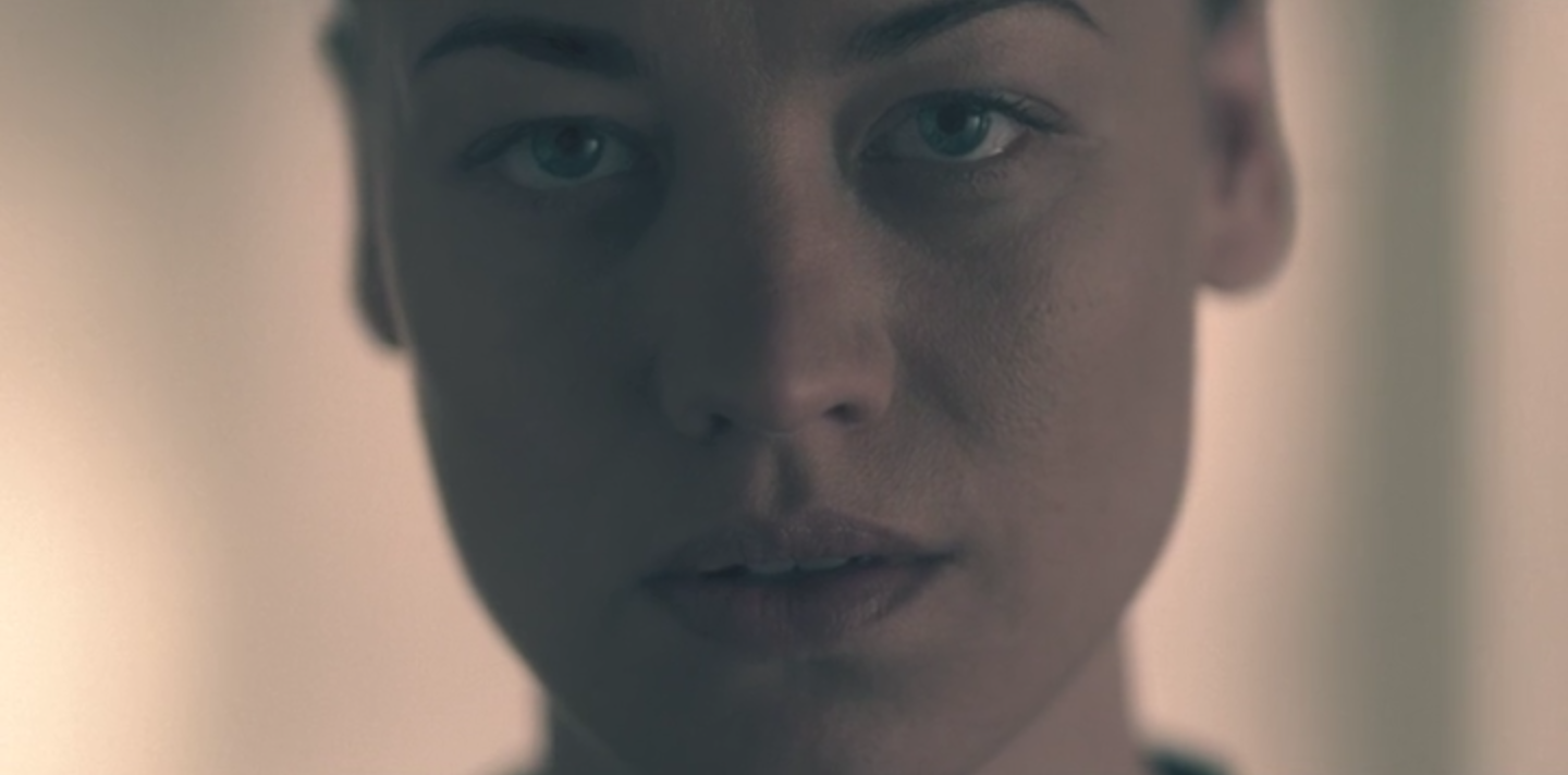 Yvonne Strahovski as Serena Waterford in 'The Handmaid's Tale'