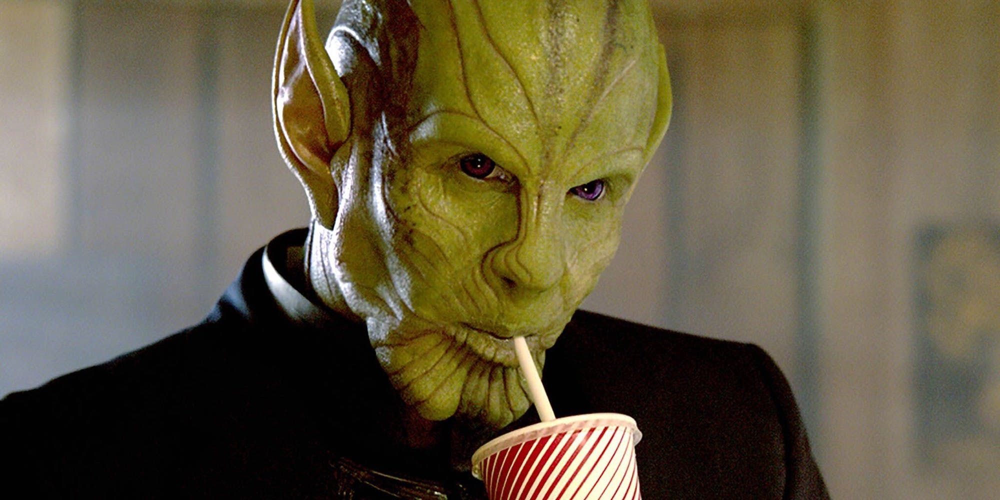 Captain Marvel Talos Skrull milkshake