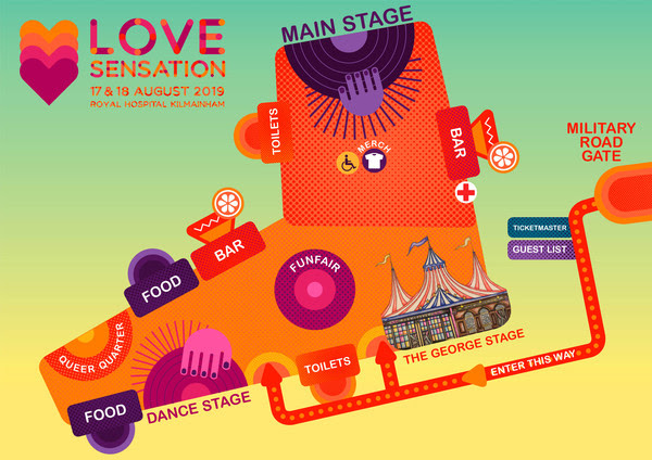 Love Sensation Map