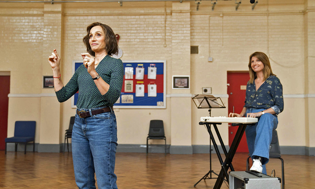 Kristin Scott Thomas and Sharon Horgan star in 'Military Wives'.