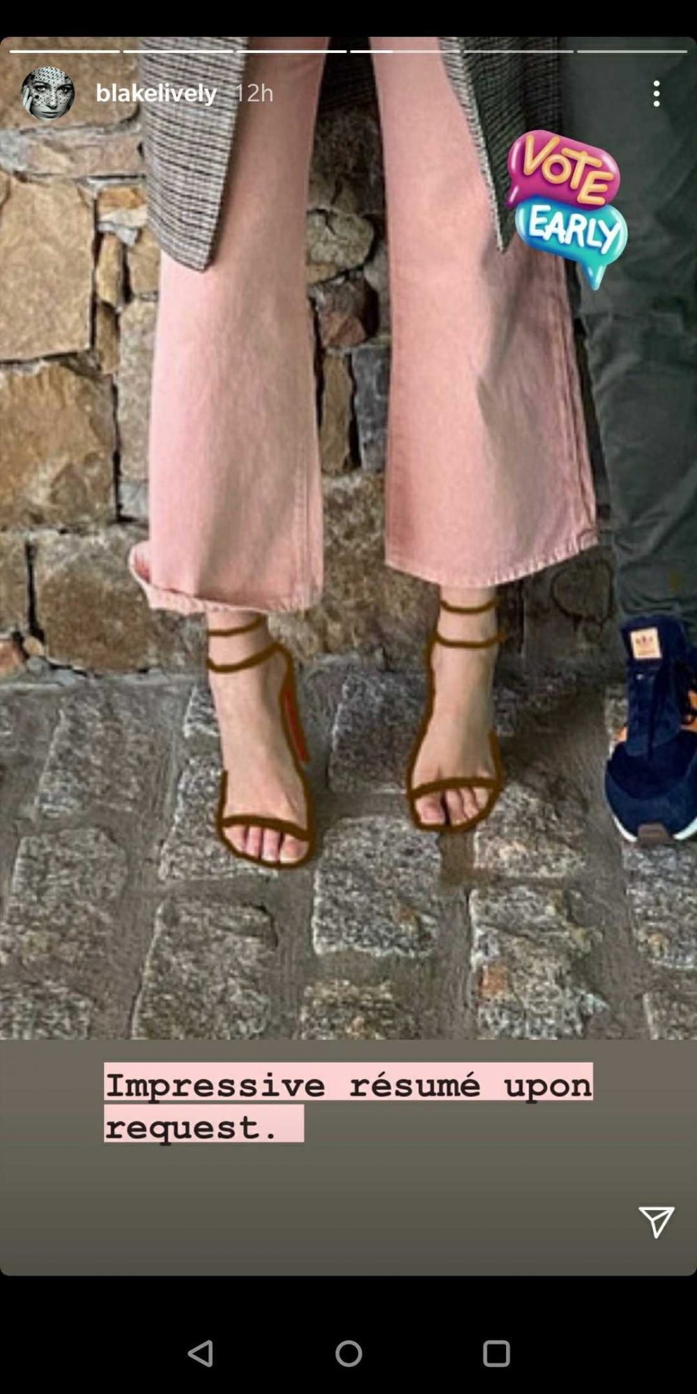 Blake Lively Is Making Dad Sandals Happen